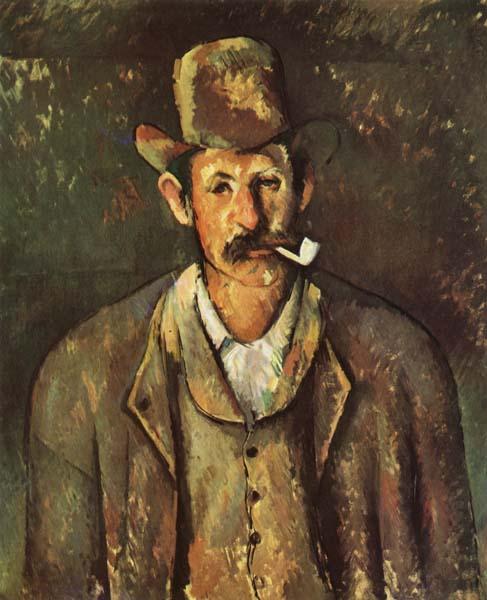 Paul Cezanne Man with a Pipe